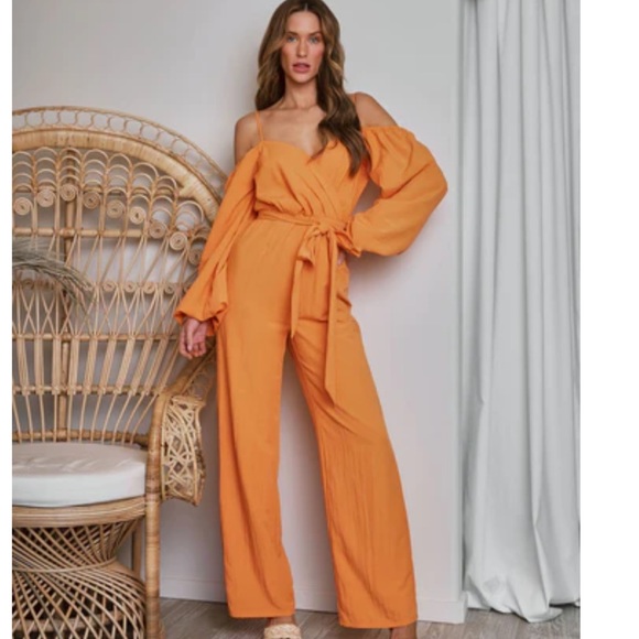 skylar rose Pants - VICI orange jumpsuit
